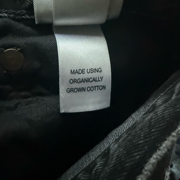 AGOLDE Low-Slung Baggy Jeans • Washed Black • Size 29 • Like New - Picture 7 of 8